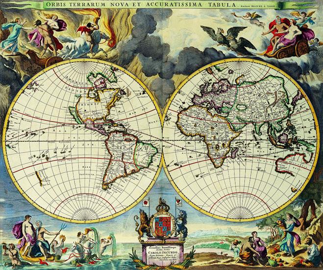 Stare Mapy Świata - Old Maps Of The World - Stare Mapy Świata - Old Maps Of The World 22.jpg