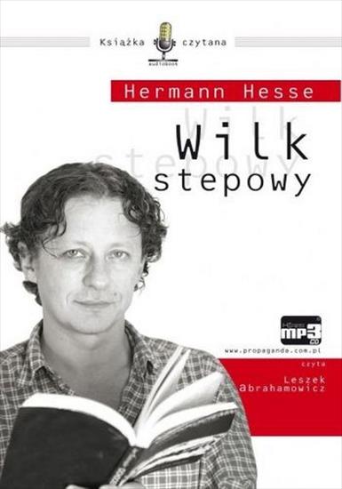 Wilk stepowy - okładka audioksiążki - Propaganda, 2006 rok.jpg